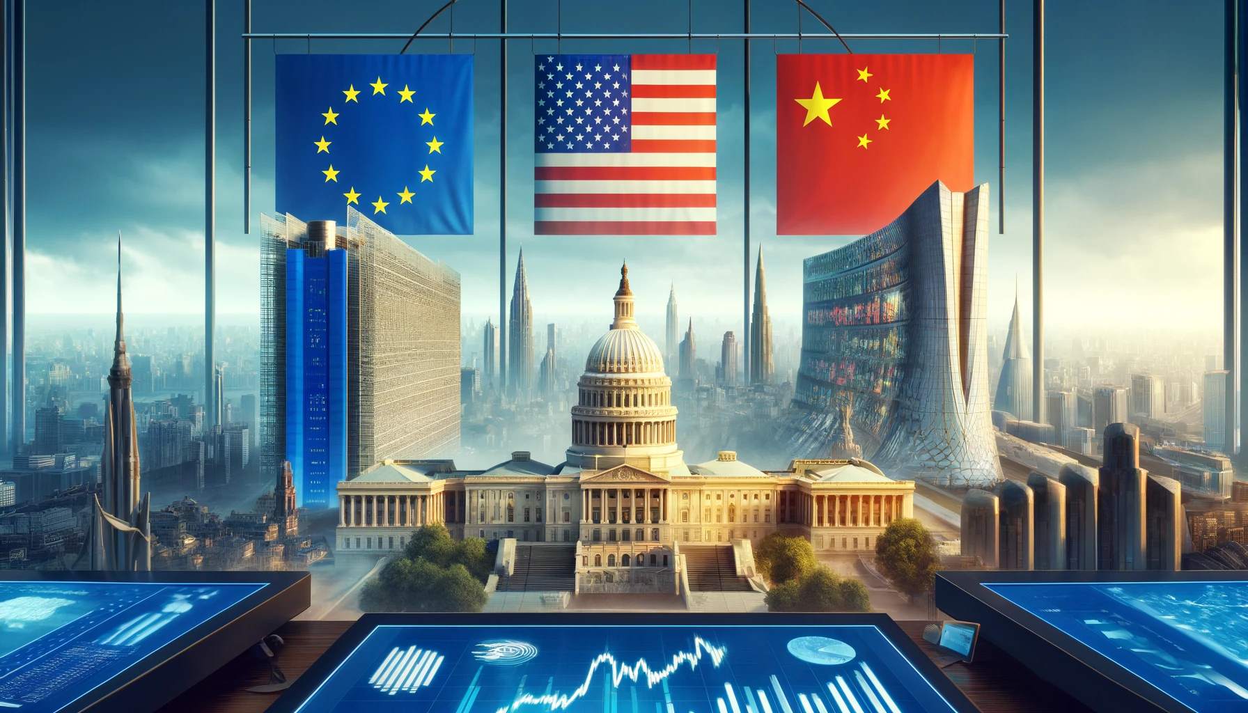 Digitale Regulierungsmodelle: Ein Vergleich zwischen den USA, der EU und China
